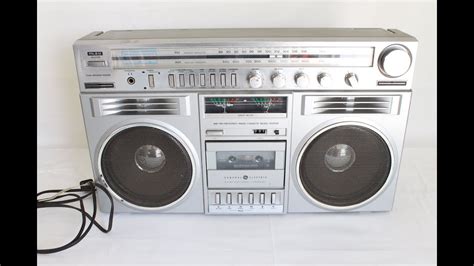 general electric stereo boom box 3-7039a motor|vintage boombox for sale.